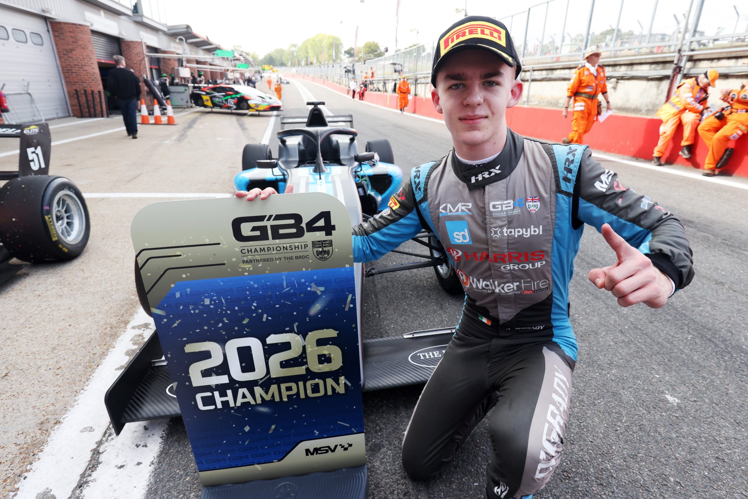 Alex O’Grady turned consistency, three victories and a decisive Snetterton weekend into the 2026 GB4 Drivers’ Championship.