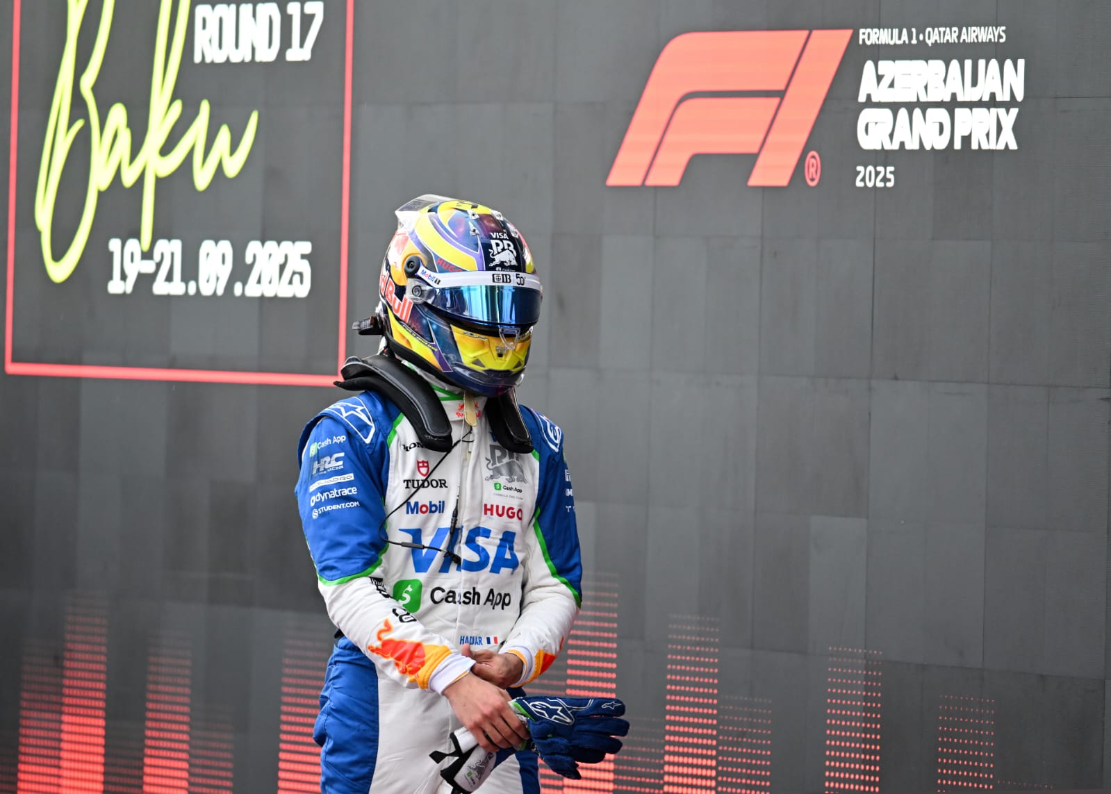 Isack Hadjar was left to rue a big mistake on his final lap in Q3 at the F1 Azerbaijan GP. The Racing Bulls driver threw away a probable front row start for Sunday's race. Instead, he will be seeing the red lights from 8th.