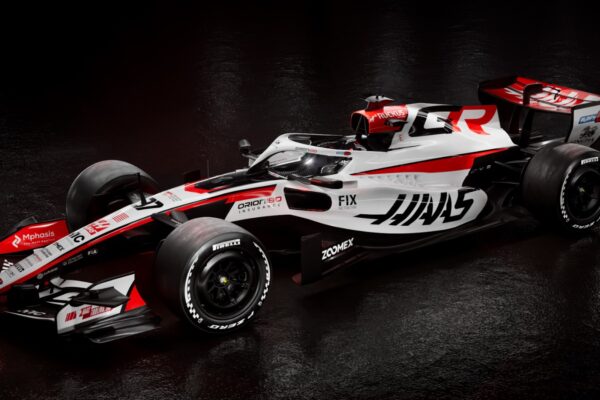 Haas F1 Team has unveiled their 2026 livery, featuring a lot of white + some red and black.