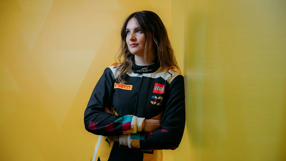 Esmee Kosterman sponsored by LEGO for F1 Academy