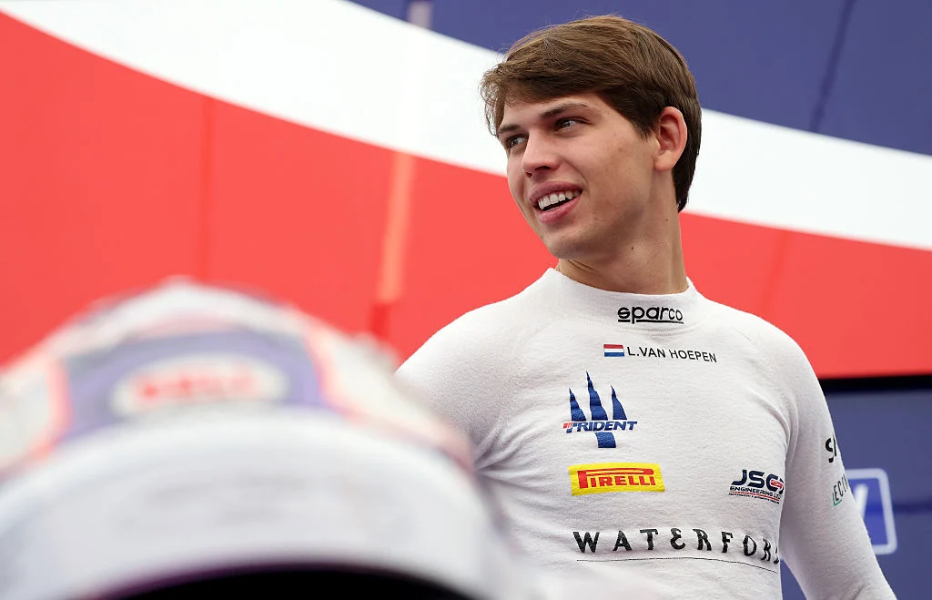 TRIDENT's Laurens van Hoepen finished the F2 Baku Sprint Race in P2.