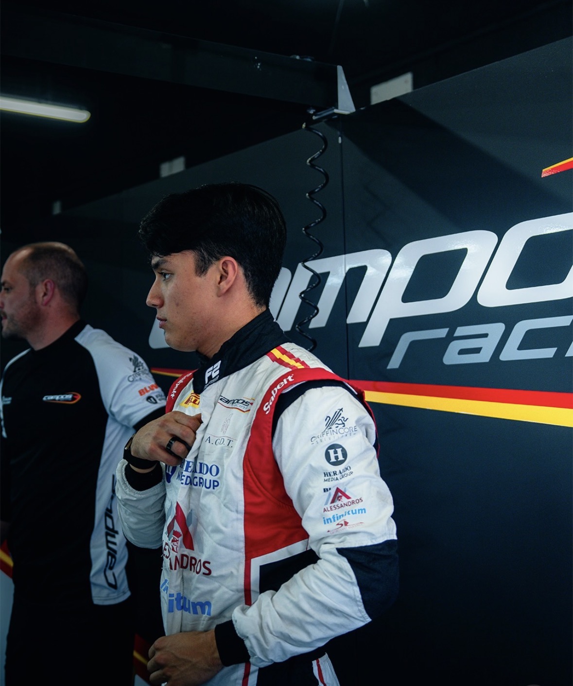 Campos Racing's Noel León tops Day 1 of 2026 FIA F2 testing in Barcelona but says preparation and data matter more than early pace.