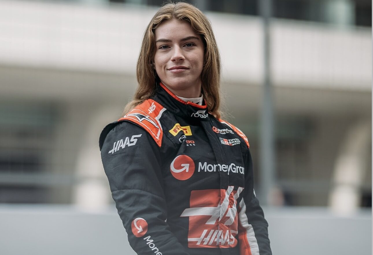 Haas Development driver Courtney Crone for F1 Academy
