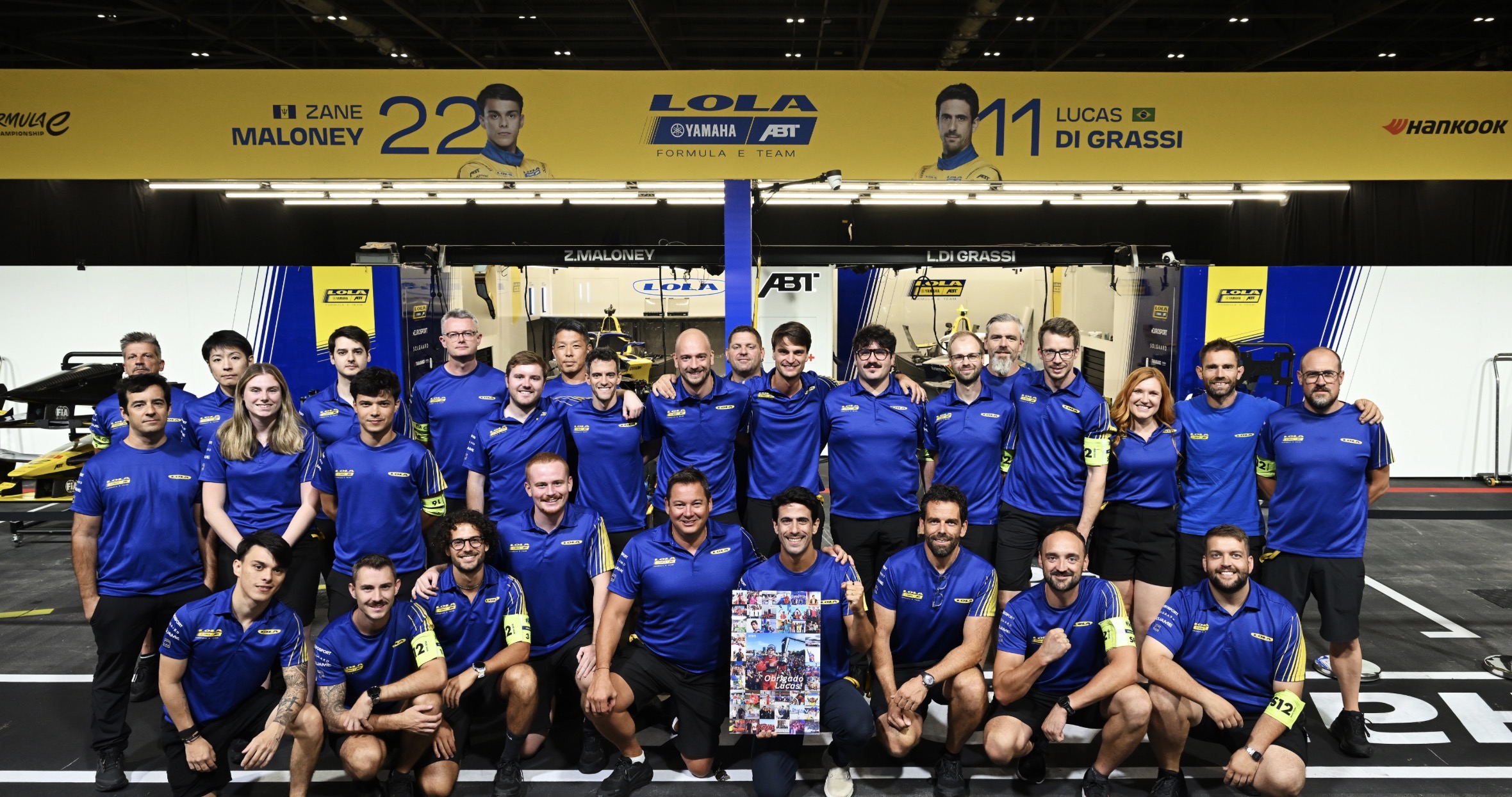 Lola Formula E team ahead of Hughes appointment