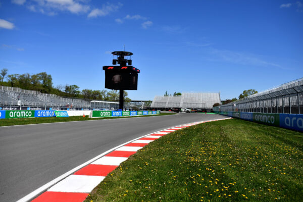 F2 drivers get ready for the first time at the F2 Canadian GP in Montreal