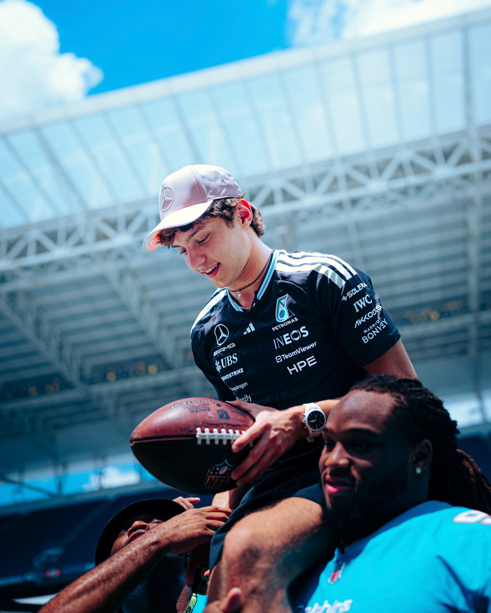 Kimi Antonelli at the 2026 F1 Miami GP
