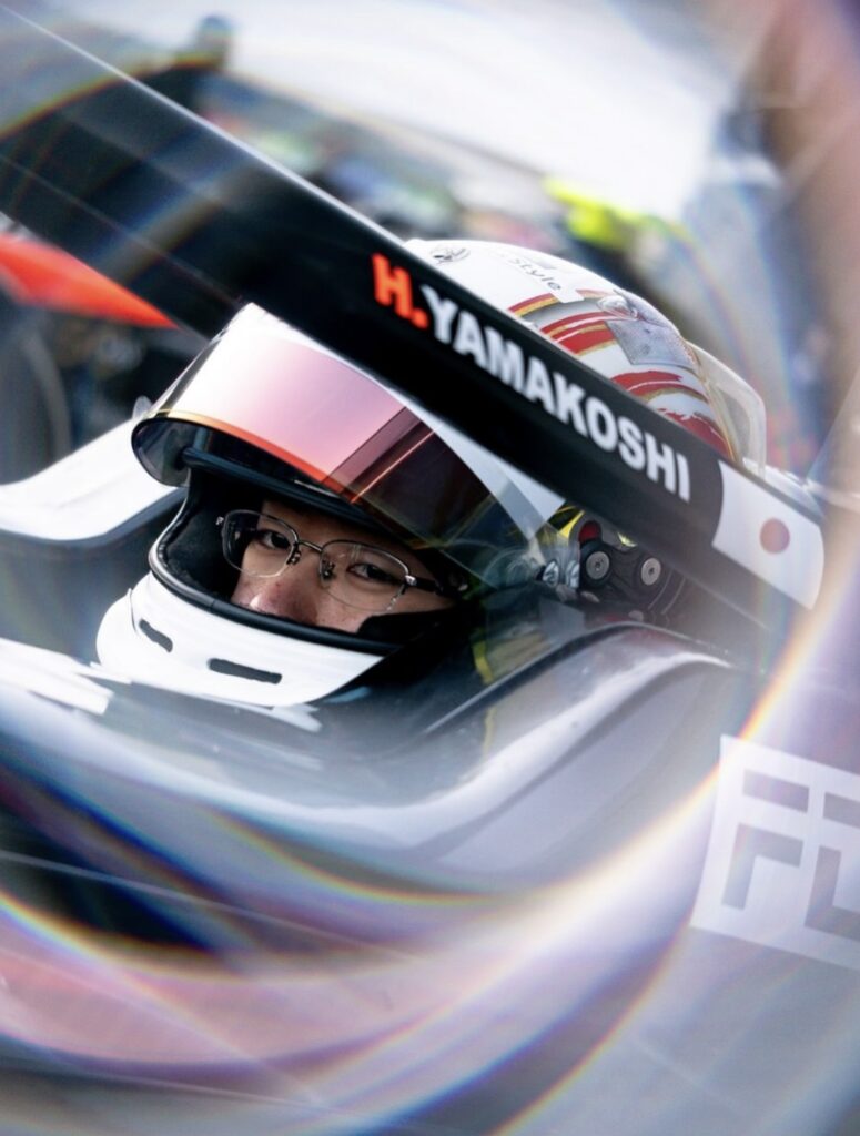 VAR's Hiyu Yamakoshi during 2025 F3 Post-Season Testing.