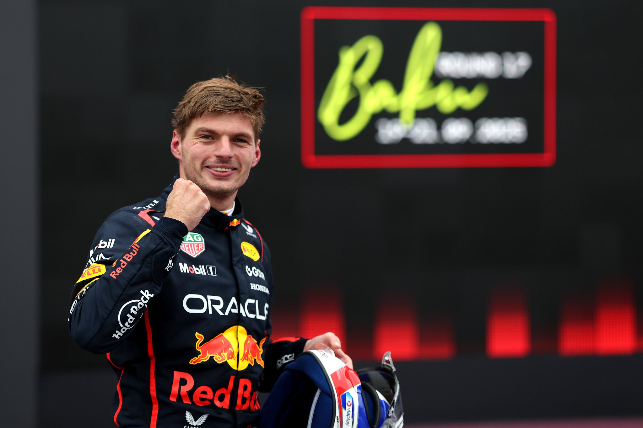 Max Verstappen wins the F1 Azerbaijan GP Race