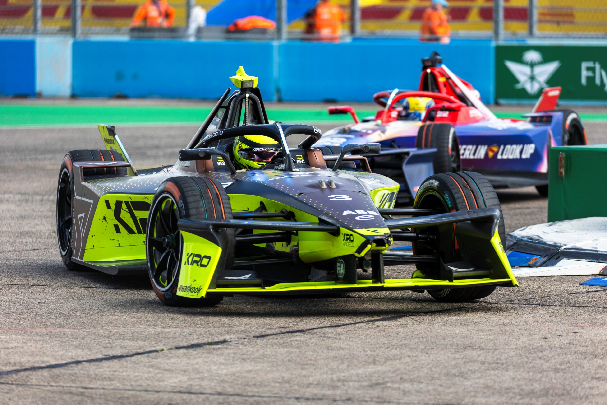 Formula E CUPRA KIRO's David Beckmann at the Berlin E-Prix