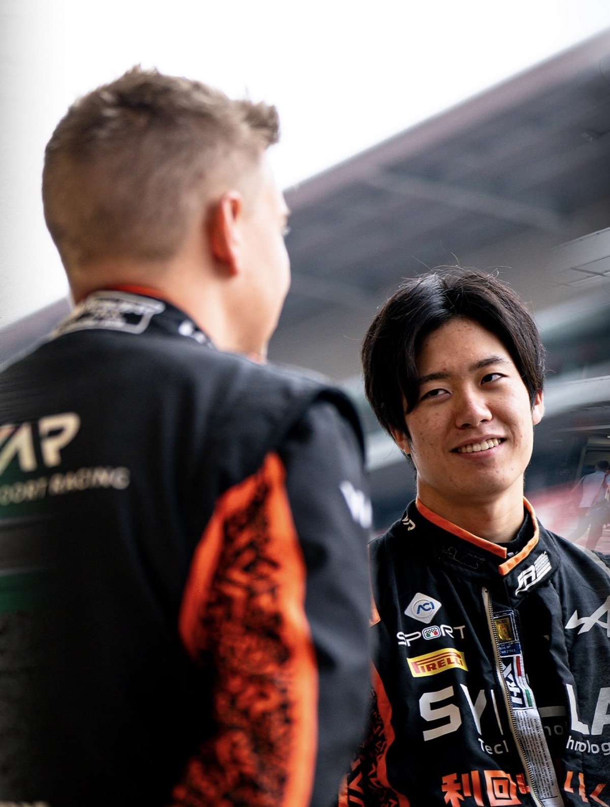 Van Amersfoort Racing (VAR)'s Hiyu Yamakoshi during F3 post-season testing.