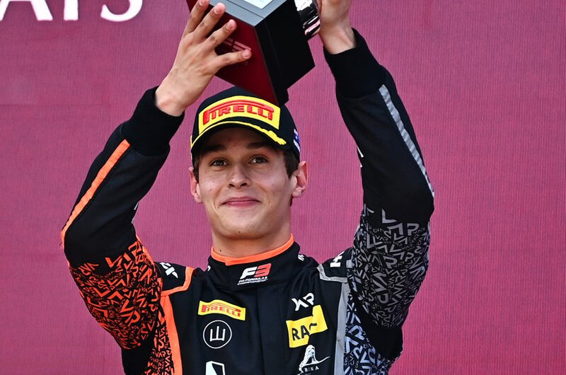 Bruno del Pino achieved his maiden Formula 3 victory at the F3 Melbourne Round