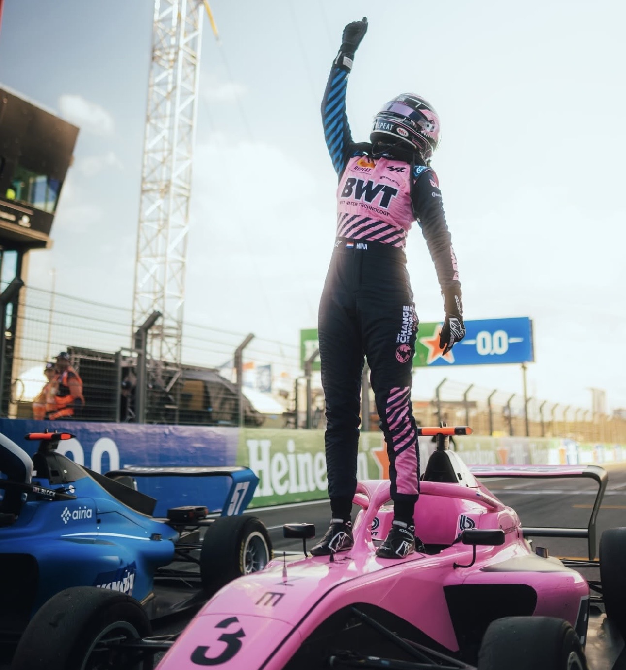 F1 Academy driver Nina Gademan had a solid rookie campaign and will continue to be supported by Alpine for her second season