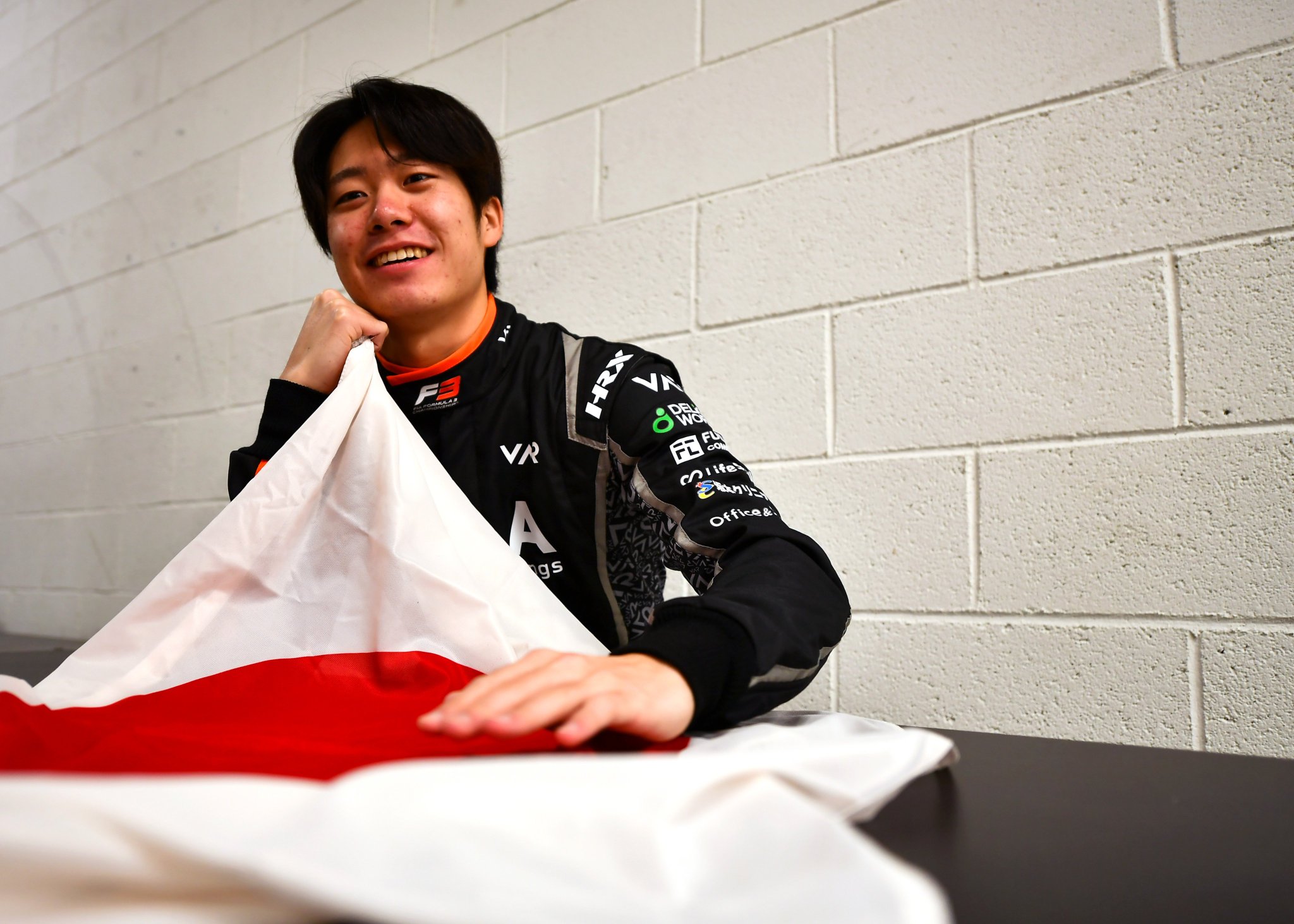 VAR's Hiyu Yamakoshi ahead of the 2026 F3 season.