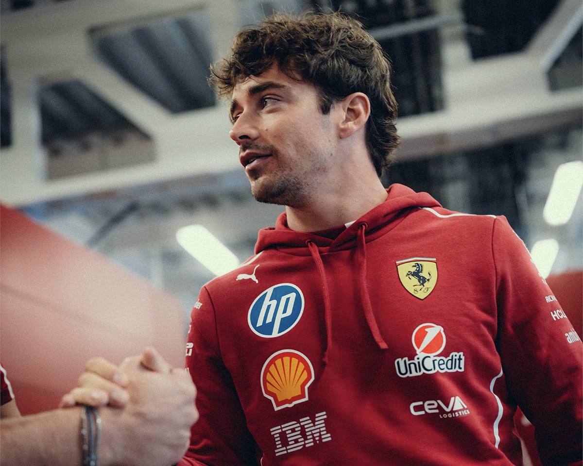Ferrari driver Charles Leclerc ahead of the 2025 F1 Mexico GP