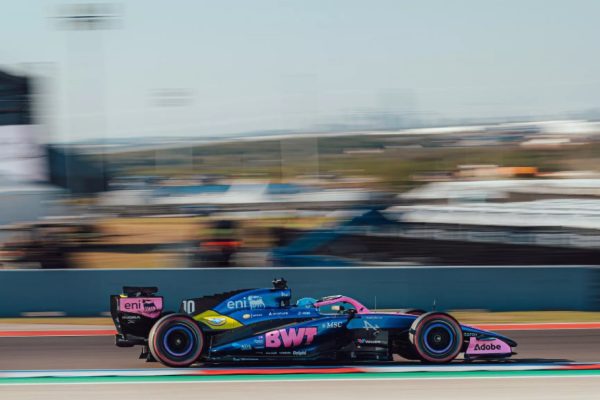Alpine F1 driver Gasly during the 2026 United States GP