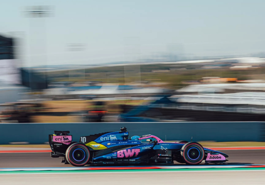 Alpine F1 driver Gasly during the 2026 United States GP