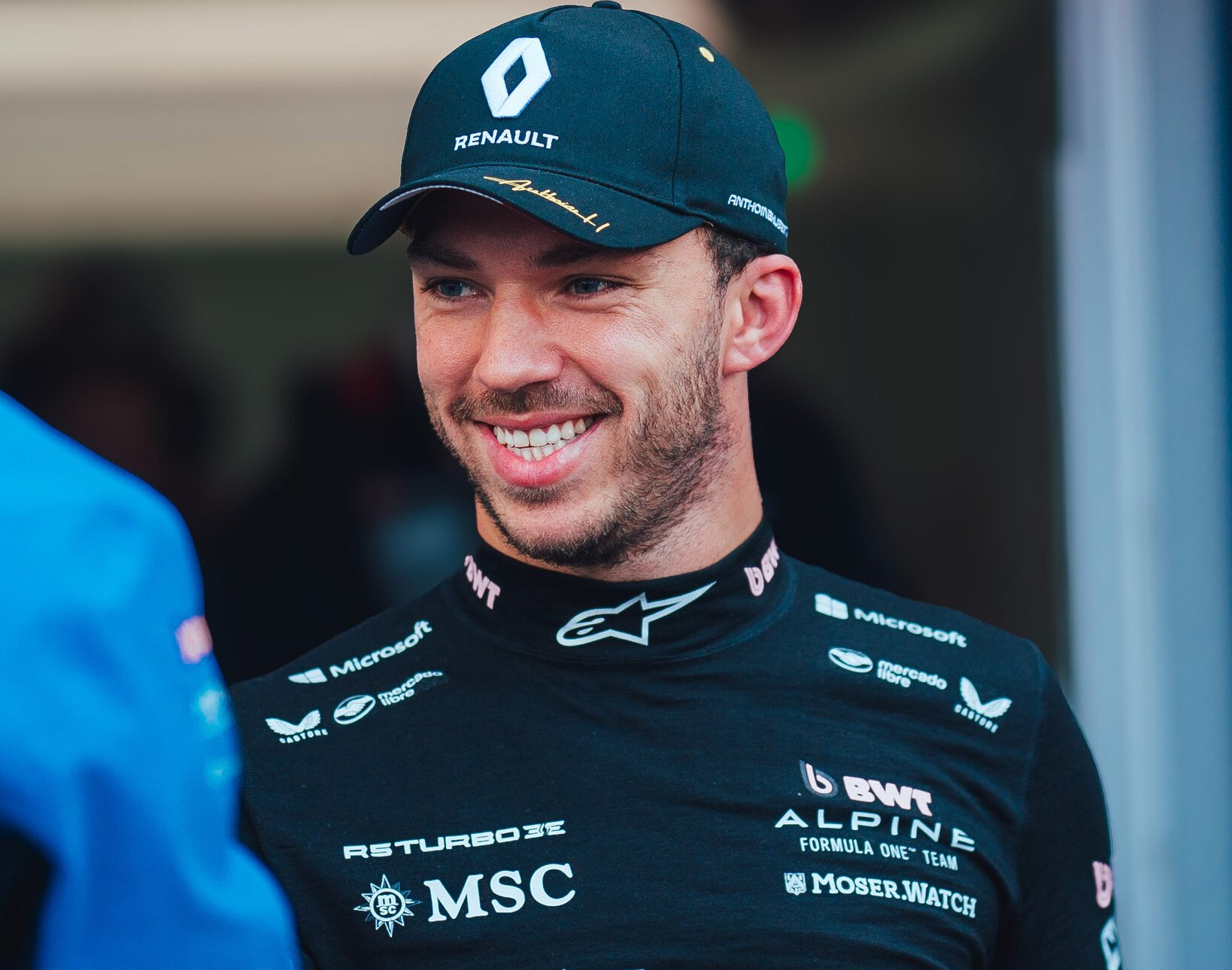Alpine driver Pierre Gasly ahead of the F1 Belgian GP