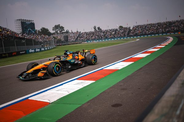 F1 | 2026 Mexico City GP | FP2 | Leclerc leads Norris and Russell in interrupted session Norris driving in the 2026 F1 FP2 Mexico City GP