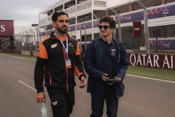 MP Motorsport's Gabriele Minì during the 2026 F2 Australian GP.