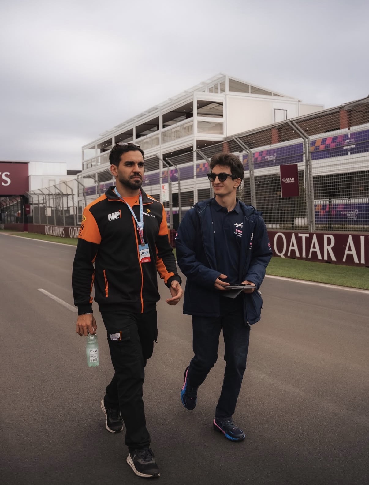 MP Motorsport's Gabriele Minì during the 2026 F2 Australian GP.
