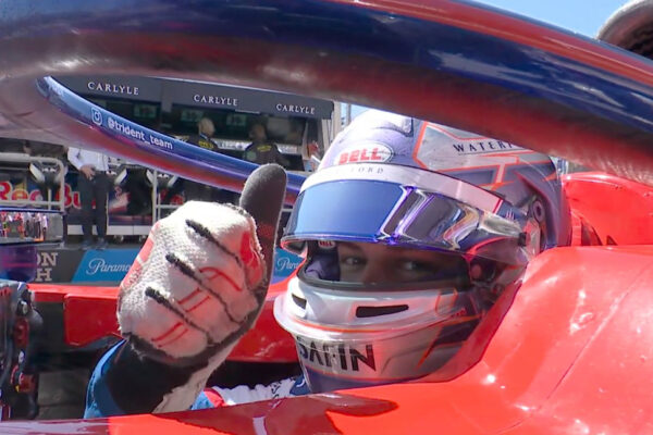 Laurens Van Hoepen grabs his maiden pole position at the F2 Canadian GP Qualifying