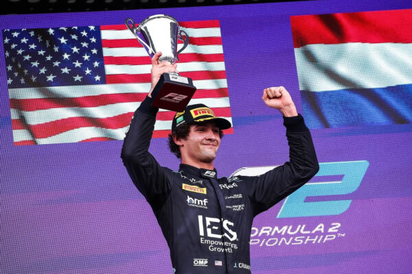 DAMS’ Jak Crawford on experience and Jeddah challenges following F2 Saudi Arabian GP DAMS' Jak Crawford on the Feature Race podium following F2 Saudi Arabian GP.
