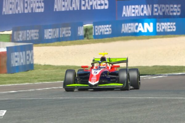 Trident's Rafael Câmara during F3 Qualifying at the Imola GP.