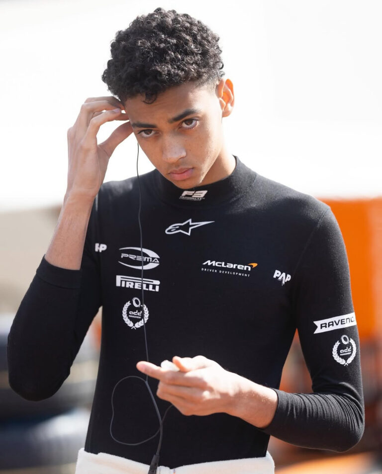 PREMA Racing's Ugo Ugochukwu at F3 Imola GP.