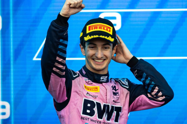 Gabriele Minì taking a double podium in F2 Canadian GP