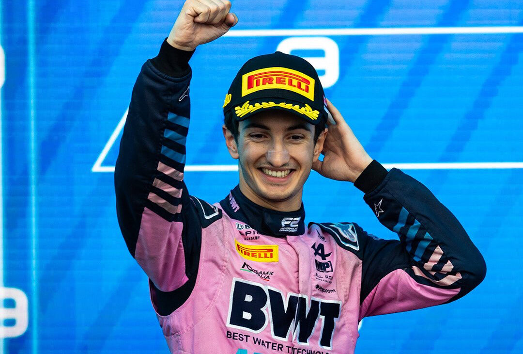 Gabriele Minì taking a double podium in F2 Canadian GP