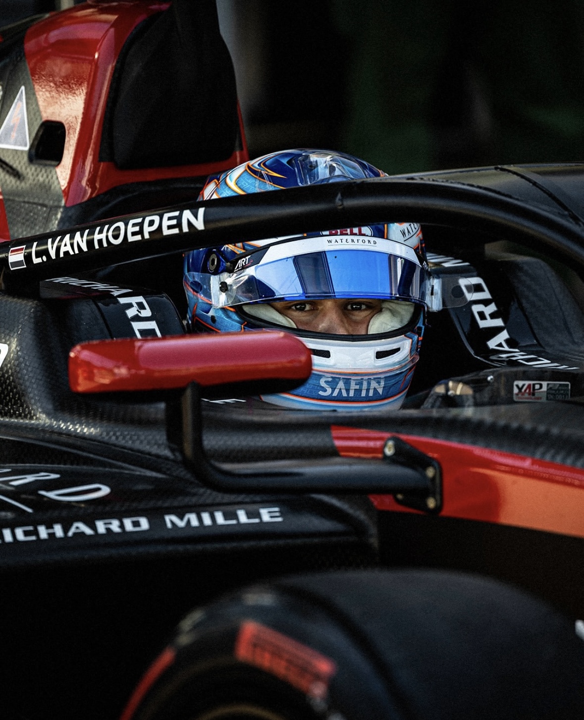 ART GP's Laurens van Hoepen at F3 Monaco GP