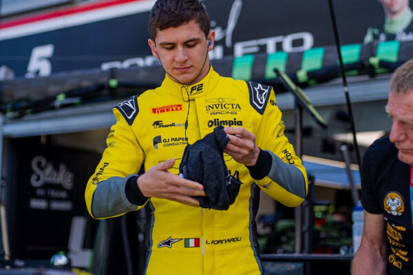 Invicta Racing's Leonardo Fornaroli during the 2025 F2 Monaco GP