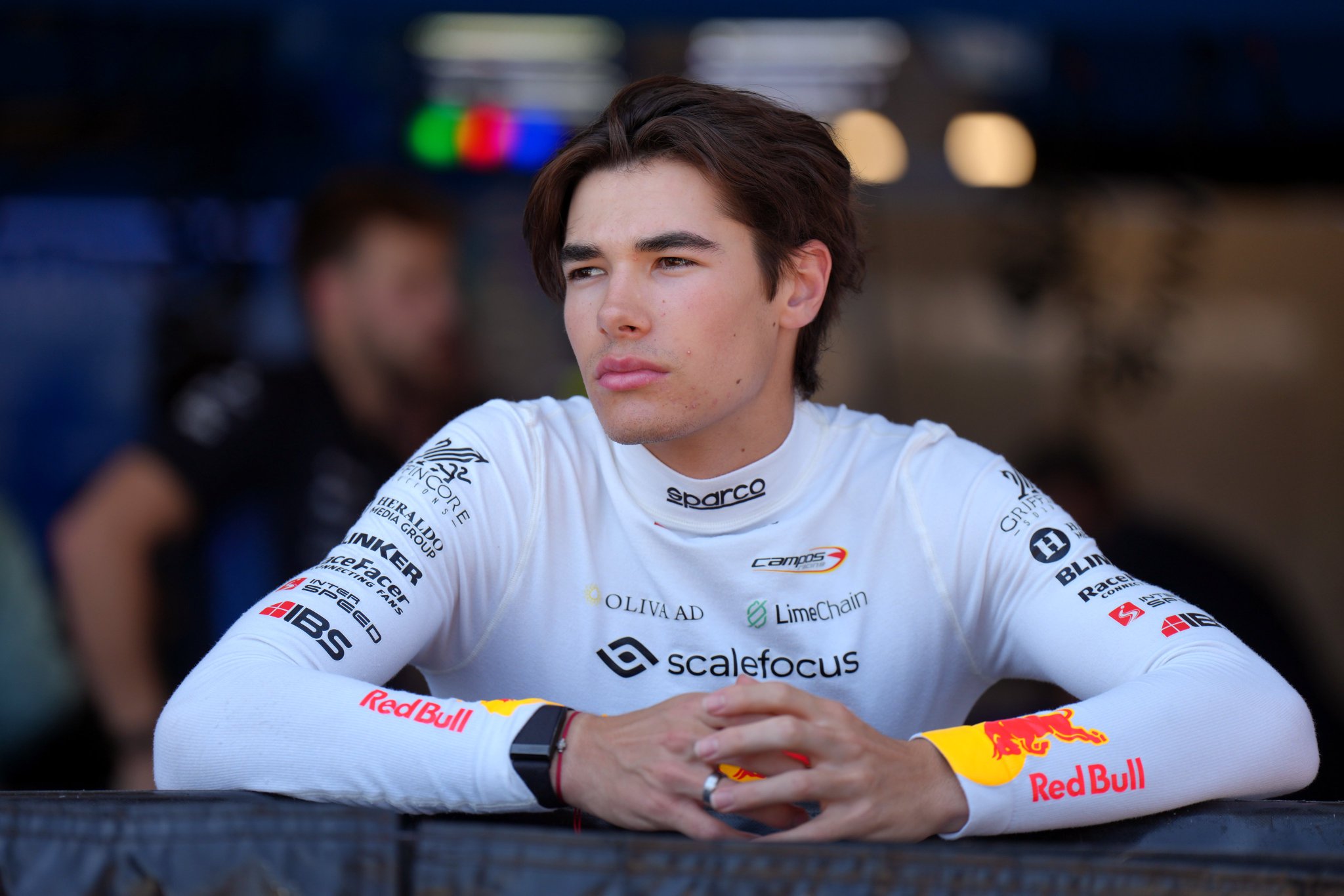 Campos Racing's Nikola Tsolov during the 2025 F3 Spanish GP.