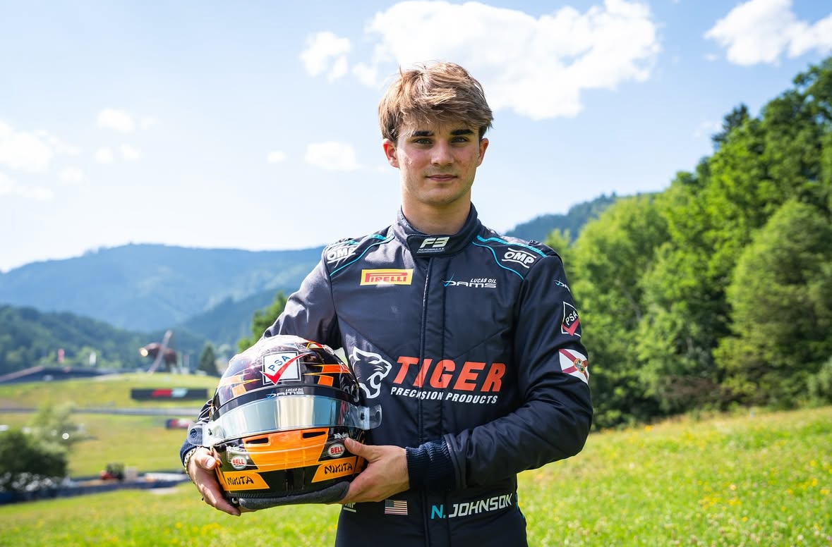 DAMS Lucas Oil announces American Nikita Johnson as replacement for banned Nicola Lacorte ahead of F3 Austrian GP.