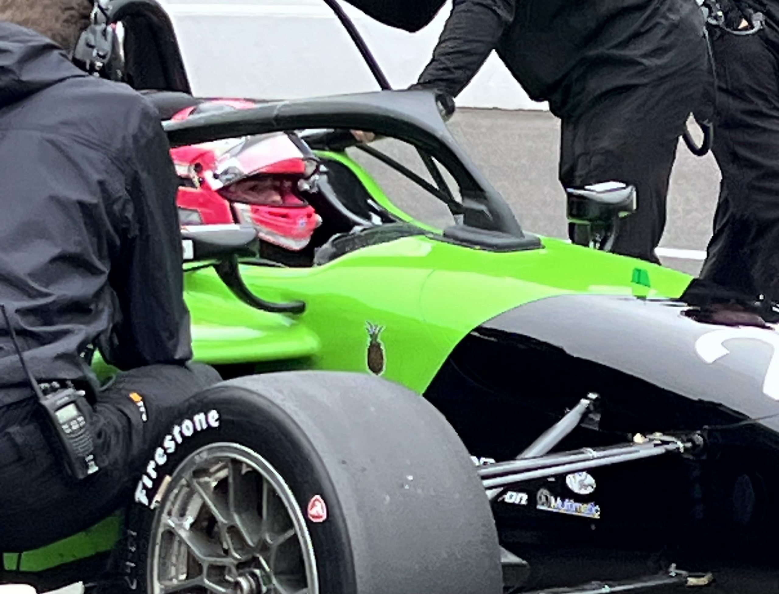 2026 GB3 race winner Abbi Pulling completed her first Indy NXT test at IMS on Monday. The 23-year-old was in the Andretti as she did 64 laps.