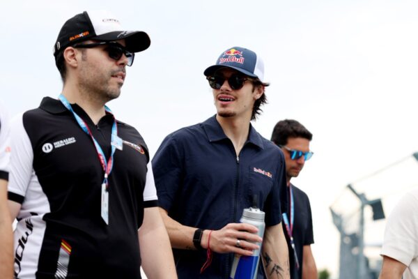 Campos Racing's Nikola Tsolov on Thursday at the 2026 F2 Miami GP.