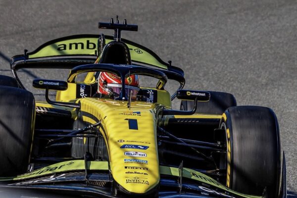 Invicta Racing's Rafael Câmara during Qualifying at the 2026 F2 Miami GP.