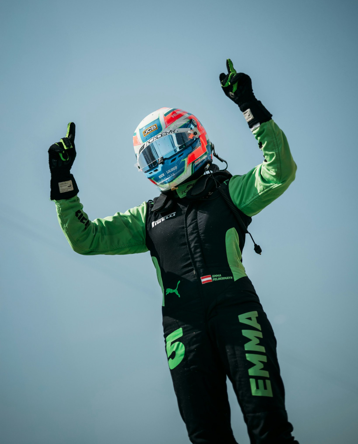 Emma Felbermayr is victorious in Formula 1 Academy at the Canadian GP.