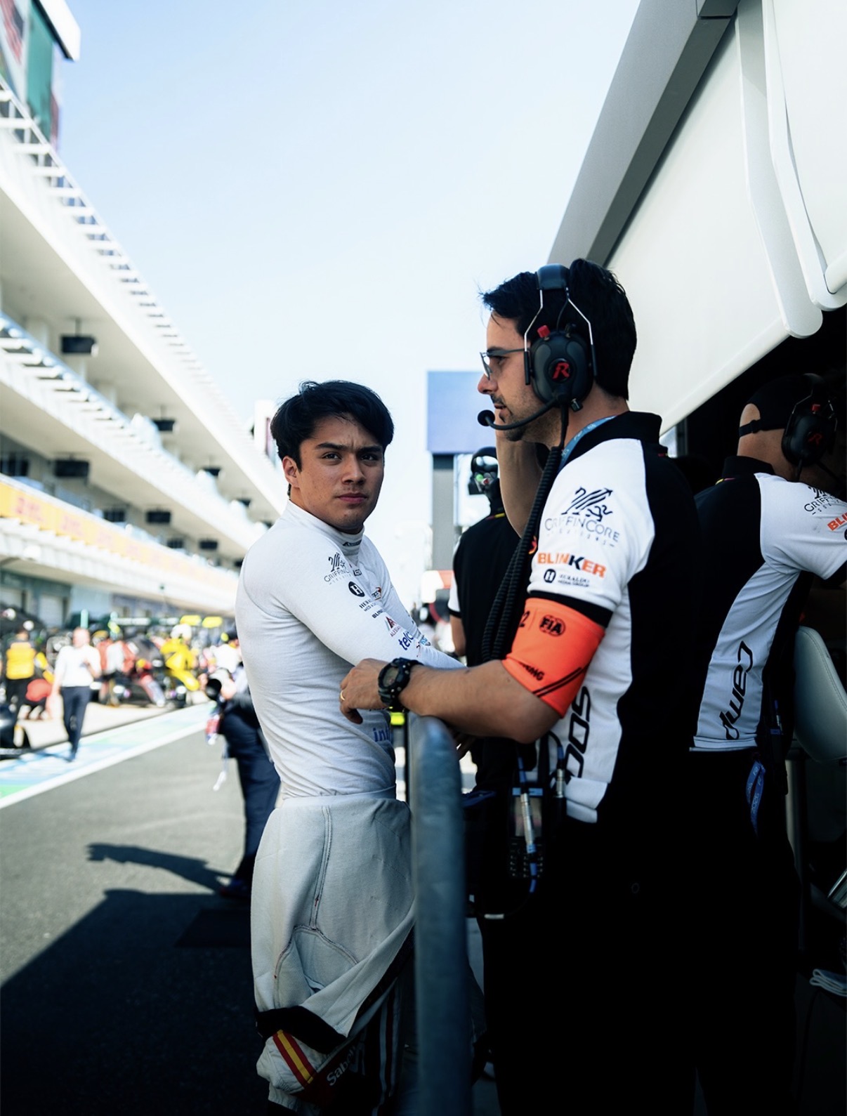 Campos Racing's Noel León during the 2026 F2 Miami GP.