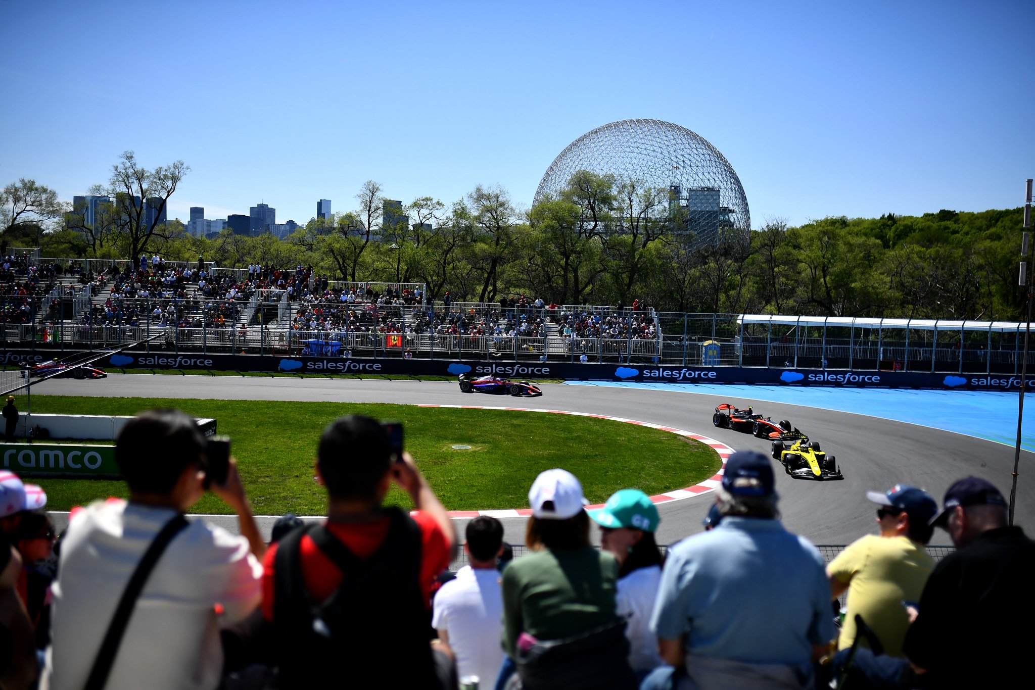 F2 during the 2026 Canadian GP.
