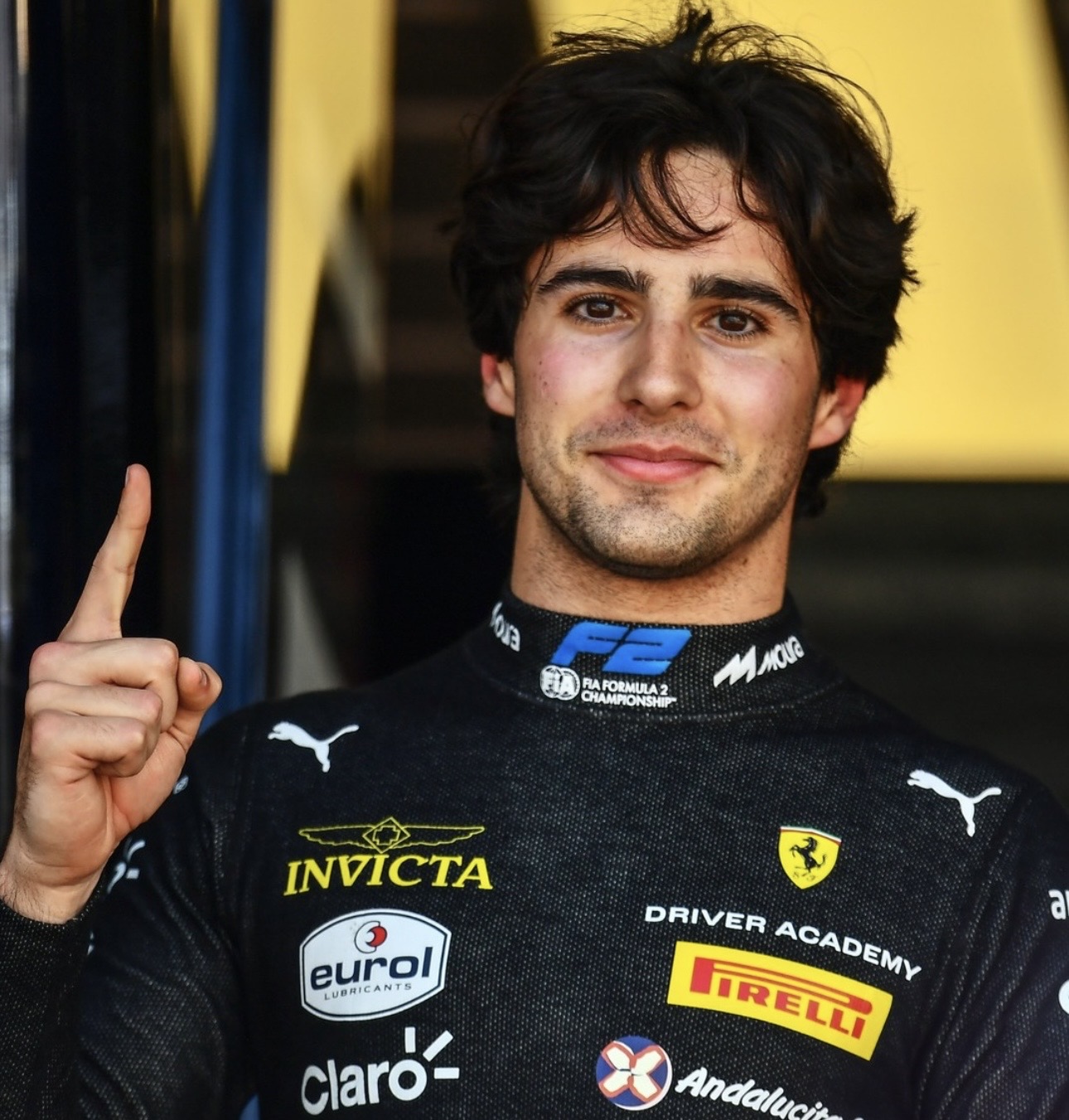 Rafael Câmara takes his maiden pole at the 2026 F2 Monaco GP
