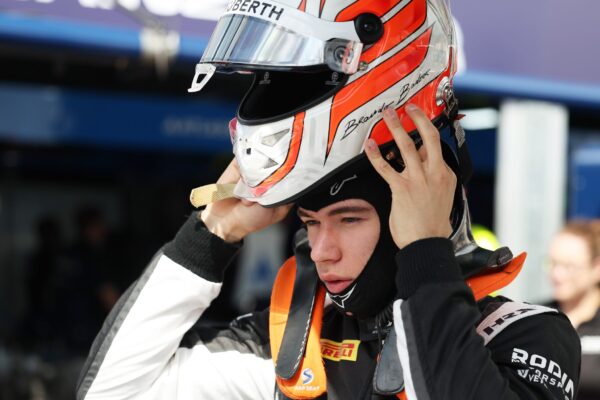 Rodin Motorsport's Brando Badoer before the 2026 F3 Monaco GP Feature Race.