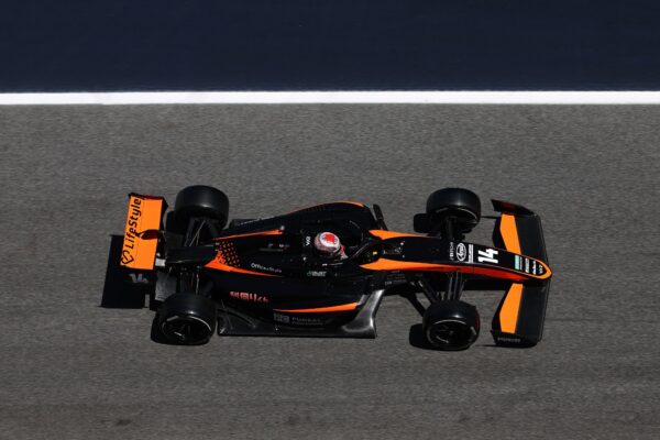 Van Amersfoort Racing's Hiyu Yamakoshi during Qualifying at the 2026 F3 Barcelona-Catalunya GP.