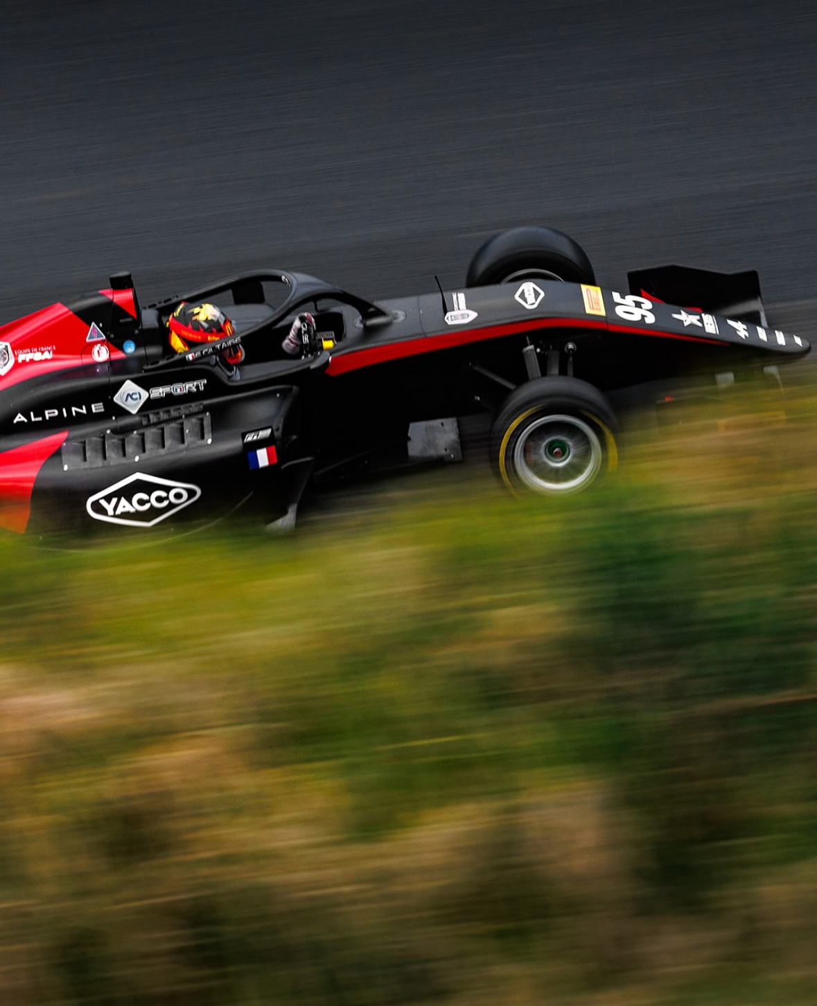 ART GP on track during 2025 FRECA Season.