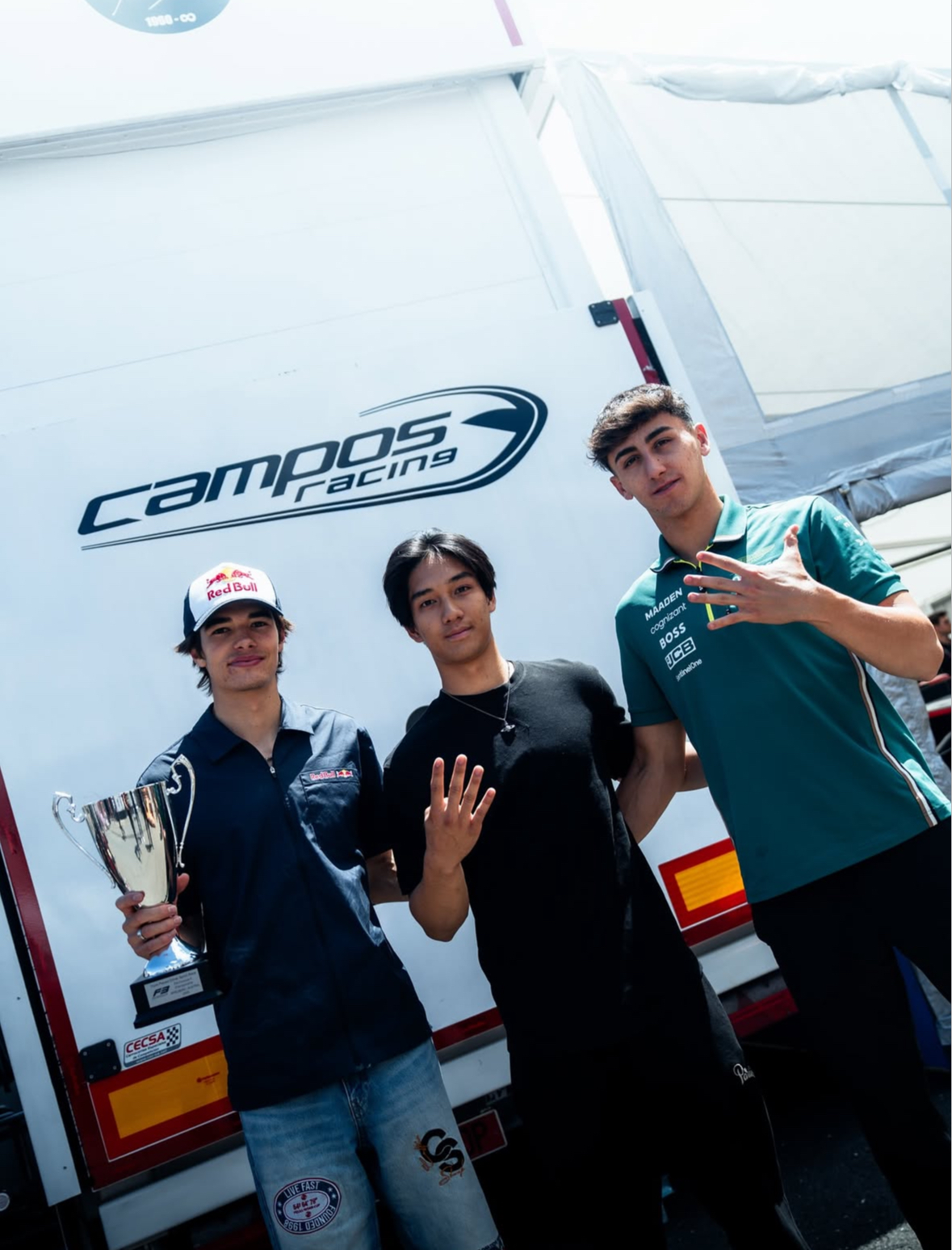Campos Racing's 2025 F3 lineup.