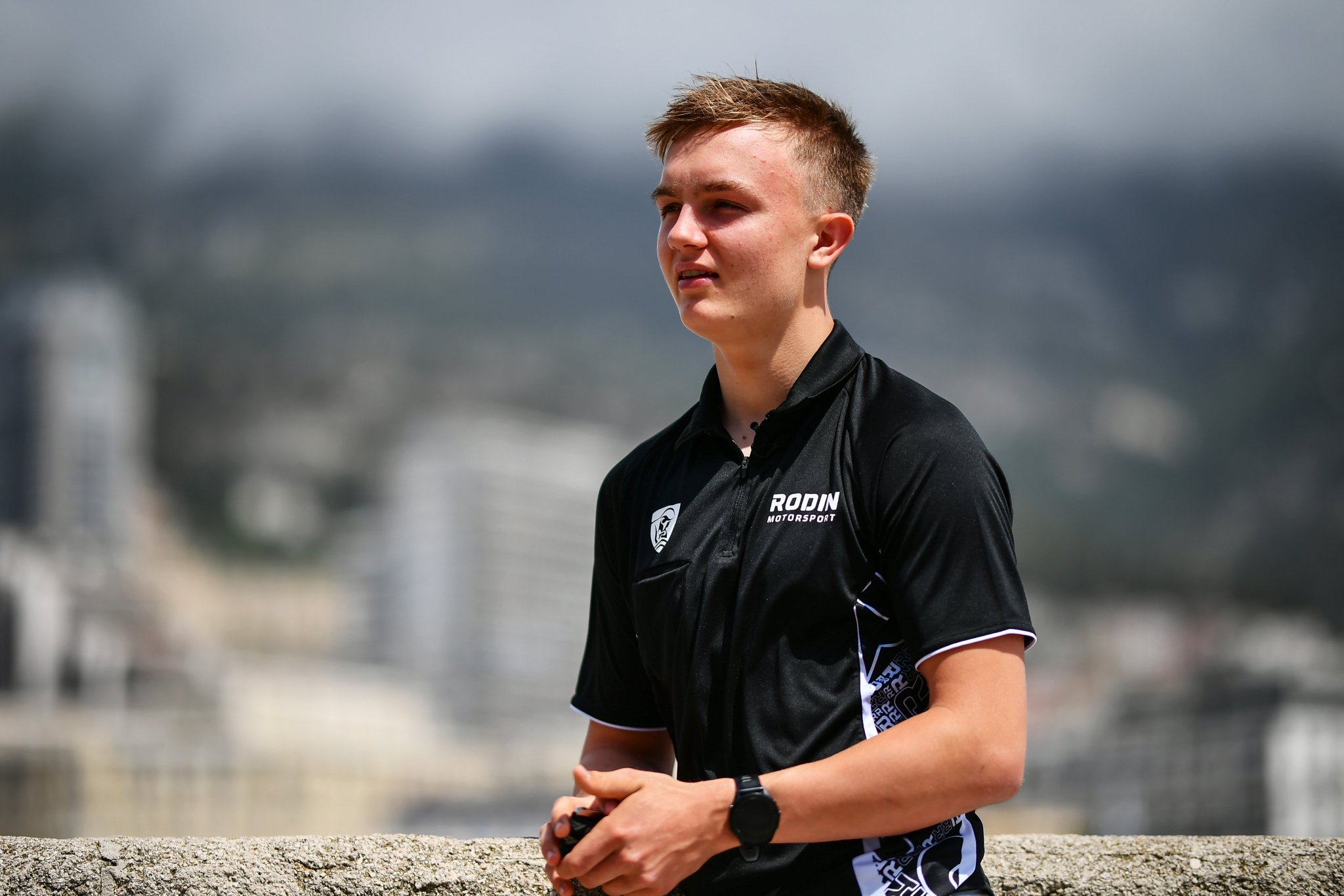 Rodin Motorsport's Martinius Stenshorne during the 2026 F2 Monaco GP.