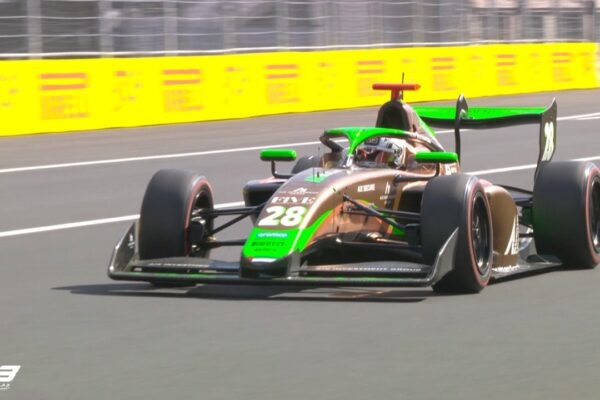 AIX Racing's Brad Benavides during Qualifying at F3 Italian GP.