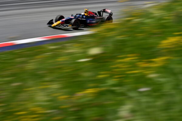 Campos Racing's Nikola Tsolov during 2026 F2 Austrian GP Qualifying.