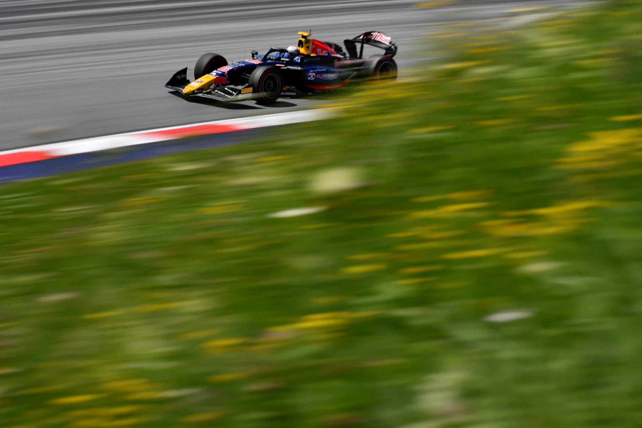 Campos Racing's Nikola Tsolov during 2026 F2 Austrian GP Qualifying.