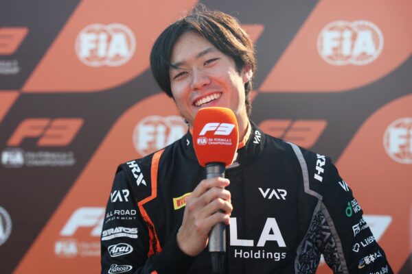 Van Amersfoort Racing's Hiyu Yamakoshi after Qualifying at 2026 F3 Spielberg round at Austrian GP.